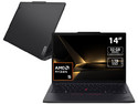 Laptop Lenovo ThinkPad T14 Gen 5: 
Procesador AMD Ryzen 5 PRO 8540U (hasta 4.9 GHz), 
Memoria de 32GB DDR5, 
SSD de 1TB, 
Pantalla de 14" LED, 
Video Radeon 740M, 
S.O. Windows 11 Pro.