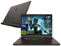 Laptop Gamer MSI Vector 17: 
Procesador Intel Core Ultra 9 275HX (hasta 5.4 GHz), 
Memoria de 16GB DDR5, 
SSD de 1TB, 
Pantalla de 17" LED, 
Video NVIDIA GeForce RTX 5070 TI, 
S.O. Windows 11 Home.
