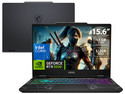 Laptop Gamer MSI CYBORG 15: 
Procesador Intel Core 7 240H (hasta 5.2 GHz), 
Memoria de 16GB DDR5, 
SSD de 512GB, 
Pantalla de 15.6" LED, 
Video NVIDIA GeForce RTX 5050,
S.O. Windows 11 Home.