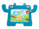 Tablet Vorago Pad 8 Kids:
Procesador Quad Core (hasta 2Ghz),
Memoria RAM de 4GB, Almacenamiento de 64GB,
Pantalla LED Multi-touch de 8",
Wi-Fi, Bluetooth,
Cámara Principal de 5MP,
Android 13. Color Azul.
