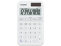 Calculadora de Bolsillo Casio SL-310YC-WE-W-MP, 10 Dígitos, Panel Solar. Color Blanca.