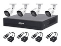 Kit de Videovigilancia Dahua DH-KIT/XVR1B04-I/T/4-B2A21N-U-0280B/Balun, Incluye DVR XVR1B04-I/T de 4 Canales BNC, 4 Cámaras B2A21N-U-0280B 2MP, Full HD (1920 x 1080), 4 Pares de Transceptores, (No Incluye Disco Duro).