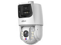 Cámara IP PTZ Dahua X-Spans DH-SDT6E432-8P-MB-A-PV1 de 8MP + 4MP (4096 x 1860 y 2560 x 1440), Lente Principal de 2.8mm, IR de Hasta 250m, IP66, IK10, Ranura para Tarjeta MicroSD. Color Blanco.