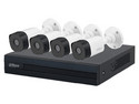 Kit de Videovigilancia Dahua KITXVR1B04-I/T/4-B1A21N, DVR Cooper-I de 4 Canales 1080p Lite, H.265+, 4 Cámaras Tipo Bala B1A21N de 2MP (720p), Lente de 2.8mm, IR de Hasta 20m.