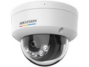 Cámara IP Tipo Domo Hikvision HIK-DS-2CD1127G3-LIUF de 2MP (1920 x 1080), IR de 30m, H.265, Ranura MicroSD. Color Blanco.