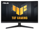 Monitor Gamer Curvo ASUS TUF Gaming VG27WQ3B de 27", Resolución 2560 x 1440 (Quad HD), FreeSync, Trace Free, GameFast Input, Tecnología SPLENDID, HDR, 0.5ms GTG, 180Hz, Bocinas Integradas, Color Negro.