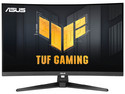 Monitor Gamer Curvo ASUS TUF Gaming VG32WQ3B de 31.5", Resolución 2560 x 1440 (Quad HD), Low Blue Light, Trace Free, GameFast Input, HDR, Tecnología SPLENDID, Shadow Boost, FreeSync, 1ms, 180Hz, Bocinas Integradas, Color Negro.