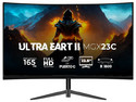Monitor Gamer Curvo Balam Rush Ultra Eart II MGX23C de 23.8", Resolución 1920 x 1080 (Full HD 1080p), 1 ms, 165Hz, Color Negro.