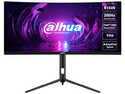 Monitor Curvo Dahua E330 de 29.5", Resolución 2560 x 1080, 1 ms, 200 Hz. Color Negro.