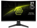 Monitor Gamer Curvo MSI MAG 276CF E20 de 27", Resolución 1920 x 1080 (Full HD 1080p), 1ms MPRT, 200Hz. Color Negro.