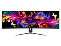 Monitor Gamer Curvo MSI MPG 491CQP QD-OLED de 49", Resolución 5120 x 1440, .03ms, 144Hz, Color Negro.