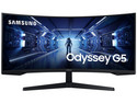 Monitor Curvo Gamer Samsung Odyssey G5 de 34", Resolución 3440 x 1440, 1 ms, 144Hz, AMD FreeSync.
