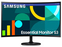 Monitor Curvo Samsung LS27D360GALXZX de 27", Resolución de 1920 x 1080 (Full HD 1080p), Eye Saver, 100Hz, 4ms, Color Negro.