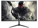 Monitor Curvo LED XZEAL Real Gamers XZMX351B de 23.8", Resolución 1920 x 1080 (Full HD 1080p), 1 ms.