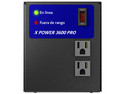 Regulador de Voltaje Complet XPower 3600 Pro ERV-9-006, 3600VA (1800W), 2 Contactos NEMA 5-15R. Color Negro.