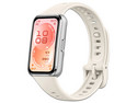 Smartband Huawei Band 11: 
Pantalla de 1.62" AMOLED, 
Bluetooth, 
Compatible con iOS y Android. 
Color Blanco.