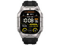 Smartwatch KOSPET TANK M4C: 
Pantalla AMOLED de 1.96",
IP69K, Resistente al Agua. 
Color Gris.