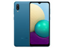 Smartphone Samsung Galaxy A02:
Procesador MediaTek MT6739W (hasta 1.50 GHz),
Memoria RAM de 3GB, Almacenamiento de 32GB,
Pantalla LED Multi Touch de 6.5" HD+,
Conectividad Bluetooth, Wi-Fi, 4G,
Cámara principal de 13 MP,
Android 10.