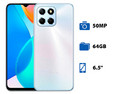 Smartphone Honor X6: 
Procesador MediaTek Helio G25 (2.0 GHz), 
Memoria RAM de 4GB, 
Almacenamiento de 64GB, 
Pantalla LED de 6,5