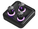Modulo Cooler Master MHDD01AA22, 3 Perillas, Compatible con Teclado MasterHub, Color Negro.