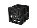 Kit de 3 Ventiladores Asus ProArt PF120 PWM, 120mm, 3000 RPM. Color Negro.