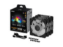Kit de 3 Ventiladores Asus TUF Gaming TR120 ARGB Reverse, 120mm, 2000 RPM. Color Negro.