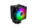 Disipador y Ventilador Cooler Master Hyper 411 Nano ARGB, de 92mm, Soporta Socket: Intel LGA1200, LGA1151, LGA1150, y AMD AM4, AM5. Color Negro.