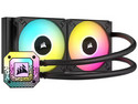 Sistema de Enfriamiento Líquido Corsair iCUE H100I CAPELLIX XT de 240mm, RGB.