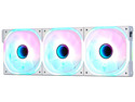 Kit de Ventiladores Game Factor FKG500 de 120mm, ARGB, 3 piezas. Color Blanco.
