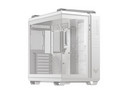 Gabinete ASUS TUF Gaming Case GT 502 Horizon, Mid Tower, ATX, Panel de Cristal Templado, No Incluye Fuente de Poder. Color Blanco.