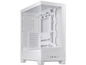 Gabinete ASUS A31, ATX, Mid Tower, (Sin fuente de poder). Color Blanco.