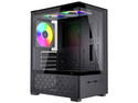 Gabinete Acteck Panorak GC600, Mini-Tower, Micro-ATX, (No Incluye Fuente de Poder), Color Negro.