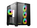 Gabinete Gamer Balam Rush Tank Pro GM930, Mid-Tower, Micro-ATX, (No incluye fuente de poder). Color Negro.