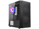 Gabinete Balam Rush Artic, Micro-ATX, Micro Tower, (no incluye fuente de poder). Color Negro.