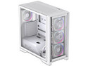 Gabinete Gamer Balam Rush Polar Twin Mate 9900, Mid Tower, ATX (Sin fuente de poder), 5 x 120mm. Color Blanco.