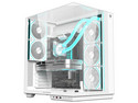 Gabinete Gamer Balam Rush Tank Majestic 7600, Mid Tower, ATX, 5 Ventiladores de 120mm, ARGB, (Sin fuente de poder). Color Blanco.
