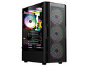 Gabinete Balam Rush Dragonfly Ventra GM570, Mid-Tower, ATX, Incluye Ventiladores 4 x 120mm, (Sin fuente de poder). Color Negro.