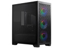 Gabinete Cooler Master Elite 302, Mini-Tower, Mini-ITX, Incluye 3 Ventiladores ARGB, (No Incluye Fuente de Poder), Color Negro.
