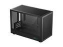 Gabinete DeepCool CH260, Mid Tower, Micro ATX, Panel de Cristal Templado, No Incluye Fuente de Poder. Color Negro.