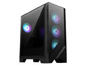 Gabinete MSI MAG FORGE 321R AIRFLOW, Midi Tower, Negro, Vidrio Templado, 4 Ventiladores ARGB, ATX, Sin Fuente.