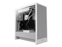 Gabinete Gamer NZXT H5 Flow, Mid-Tower, ATX (Sin fuente de poder). Color Blanco.