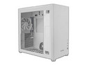 Gabinete Gamer Yeyian Hussar Plus, Mid-Tower, ATX, (sin fuente de poder). Color Blanco.
