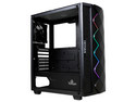 Gabinete Yeyian Mid-tower Abyss 2500, E-ATX, LED, RGB, (Sin fuente de poder). Color Negro.