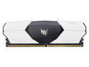 Memoria DIMM ACER Predator Talos Heatsink, DDR4 PC4-24000 (3000MHz), CL19, 8GB. Color Blanco/Negro.