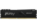 Memoria DIMM Kingston Fury Beast DDR4 PC4-28800 (3600MHz), CL17, 8GB.