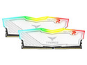 Kit de Memorias DIMM Teamgroup T-Force Delta RGB DDR4, PC4-25600 (3200MHz), CL16, 16GB (2 x 8GB). Color Blanco.