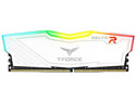 Memoria DIMM Teamgroup T-Force Delta RGB DDR4, PC4-28800 (3600MHz), CL18, 16GB. Color Blanco.