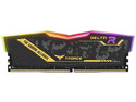Memoria DIMM TeamGroup Delta TUF RGB, DDR4, PC4-25600 (3200MHz), CL16, 8GB.