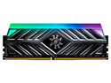 Memoria DIMM XPG Spectrix D41 RGB, DDR4 PC4-24000 (3000MHz), 8GB. Color Gris.