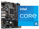 Procesador Intel Core i5-14400 de 14va Generación, 
3.5 GHz (hasta 4.7 GHz), 
Con Gráficos UHD Graphics 730 y Sin Disipador, 
Socket 1700, 
20MB, Deca-Core,
Incluye Tarjeta Madre Instalada GIGABYTE H610M K DDR4.